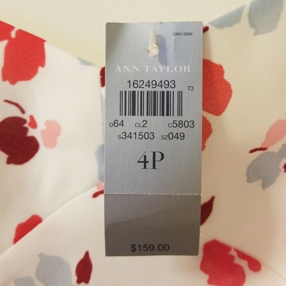 Ann Taylor NWT 4P Summer dress - Picture 3 of 7